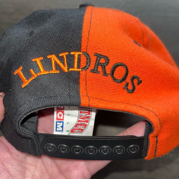 Vintage Eric Lindros Philadelphia Flyers Cap - Picture 3 of 5